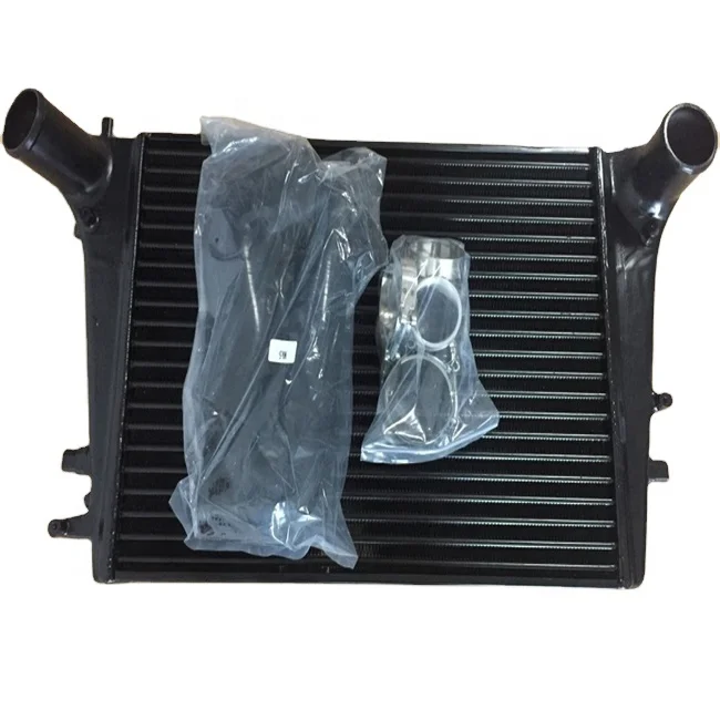 

For Tuning Store 65mm Thickness Core Volkswagen Tube Fin Or Bar And Plate Fin Intercooler For JAP085 GOLF R GTI MK5 MK6