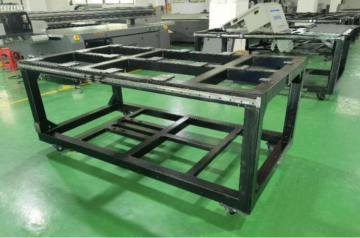 1216 New UV Inkjet Flatbed Printer with Industrial Ricoh Gen5/Gen6 Printhead 2400 DPI Embossed Varnish Guangzhou