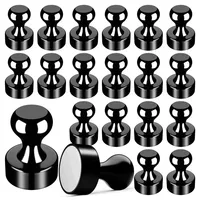 3/5/10/12pcs Super Strong Neodymium Magnetic Pushpins Sucker Thumbtack Durable Steel Magnet Push Pin for Refrigerator Whiteboard