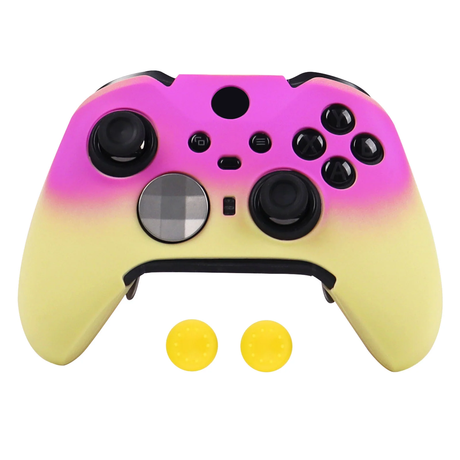 Wear-Resistant Anti-Scratch with Trigger Caps For Xbox Elite Series 2 Controller Silicone Gamepad Cover Cases Easy Installation