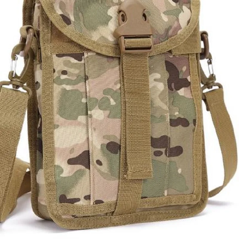 Outdoor Camouflage Messenger Shoulder Bags Hiking Camping Waist Bag Men Tactical Crossbody Bag Men Military Army Molle