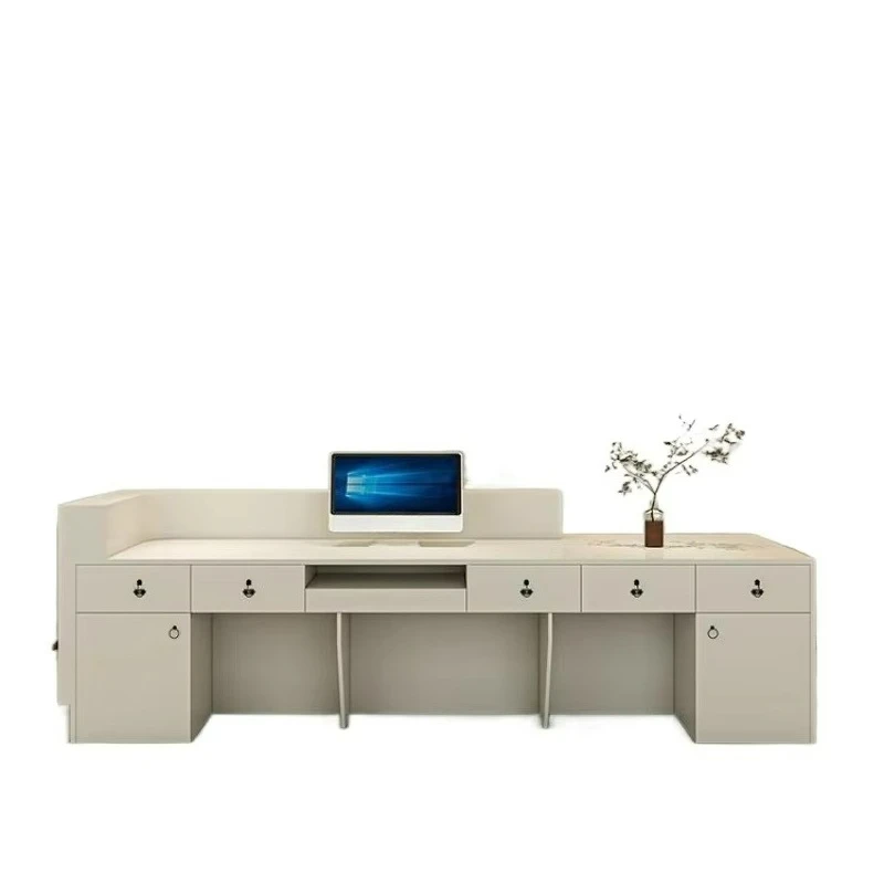 Factory Direct Compatible With Cream Wind Court Bar Barber Shop Clothing Shop Checkout Page Front Desk
