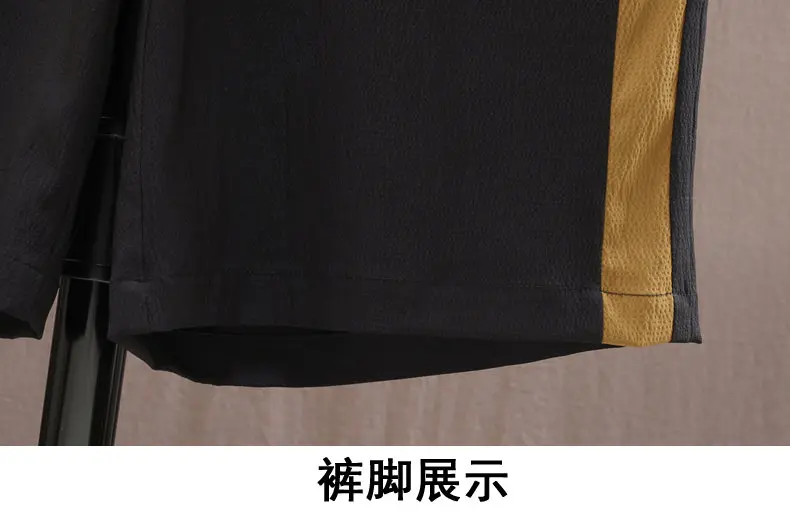 Modische Herren-Sets 2026 Sommer Streetwear Lose Kurzarm-T-Shirts & Hosen Trainingsanzüge Jugendliche Lässige Oberteile & Jogger-Kleidung – Detail 30