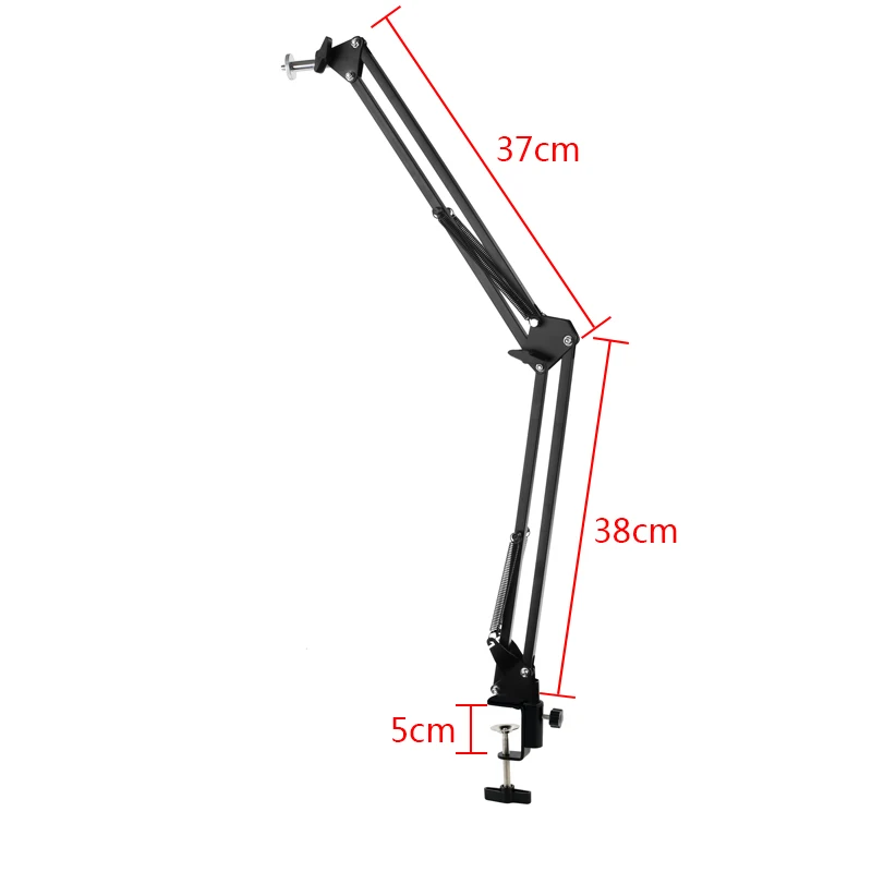 

Microscope Video Camera Webcam Desktop Work Arm Stand Adjustable Boom Table Working Hanger Cantilever Stand Holder 1/4 6mm