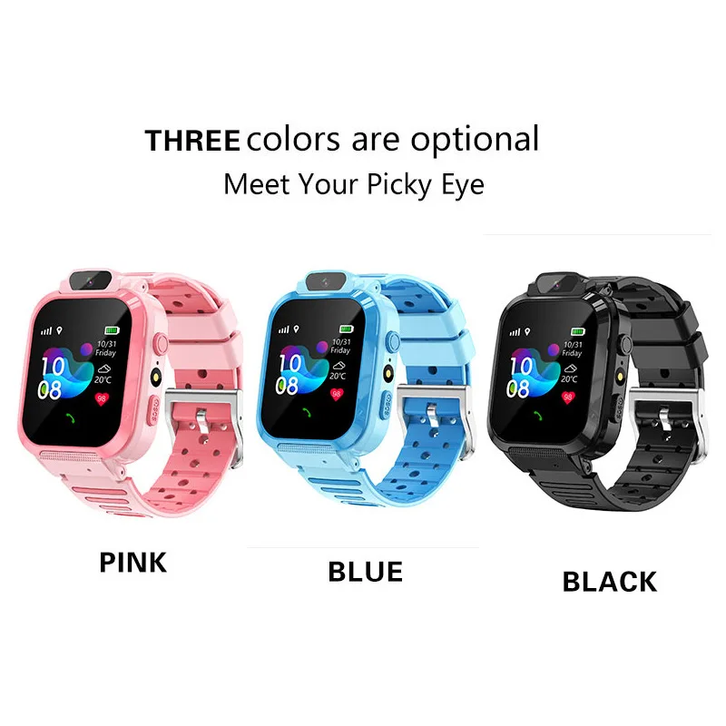 Cross-Border New Arrival Children's Phone WatchL31Photo Positioning Foreign Trade Multi-Mandarin2GChildren's Smart Watch