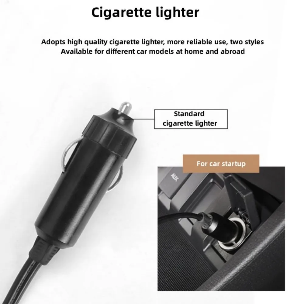 Портативный автомобильный фен 12 В, складной вентилятор для горячей и холодной воды, размораживатель окон, регулируемая скорость, низкий уровень шума, универсальный складной фен