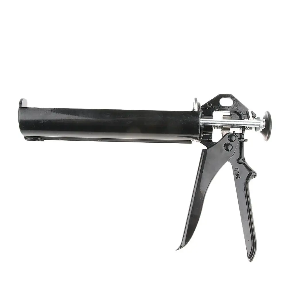 -Barrel Steel Caulk Sealant Dispenser for 400ml 1:1 Ratio Cartridges
