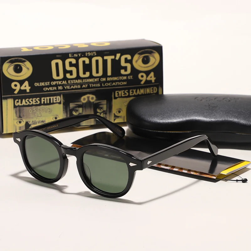 

Johnny Depp Polarized Sunglasses Men Lemtosh Sun Glasses Woman Luxury Brand Vintage Acetate Frame Goggles