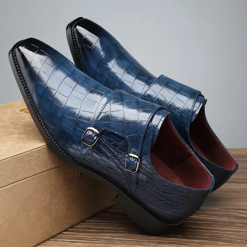 Luxury Men's Leather Shoes 2025 New Handmade Designer Business Shoes Fashion Comfort Loafers for Men Dress Shoes New Party Shoe