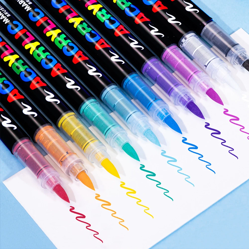 

Professional Water-Based Acrylic Pens Water-based DIY Multifunctional Marker Pen For Ceramic Egg