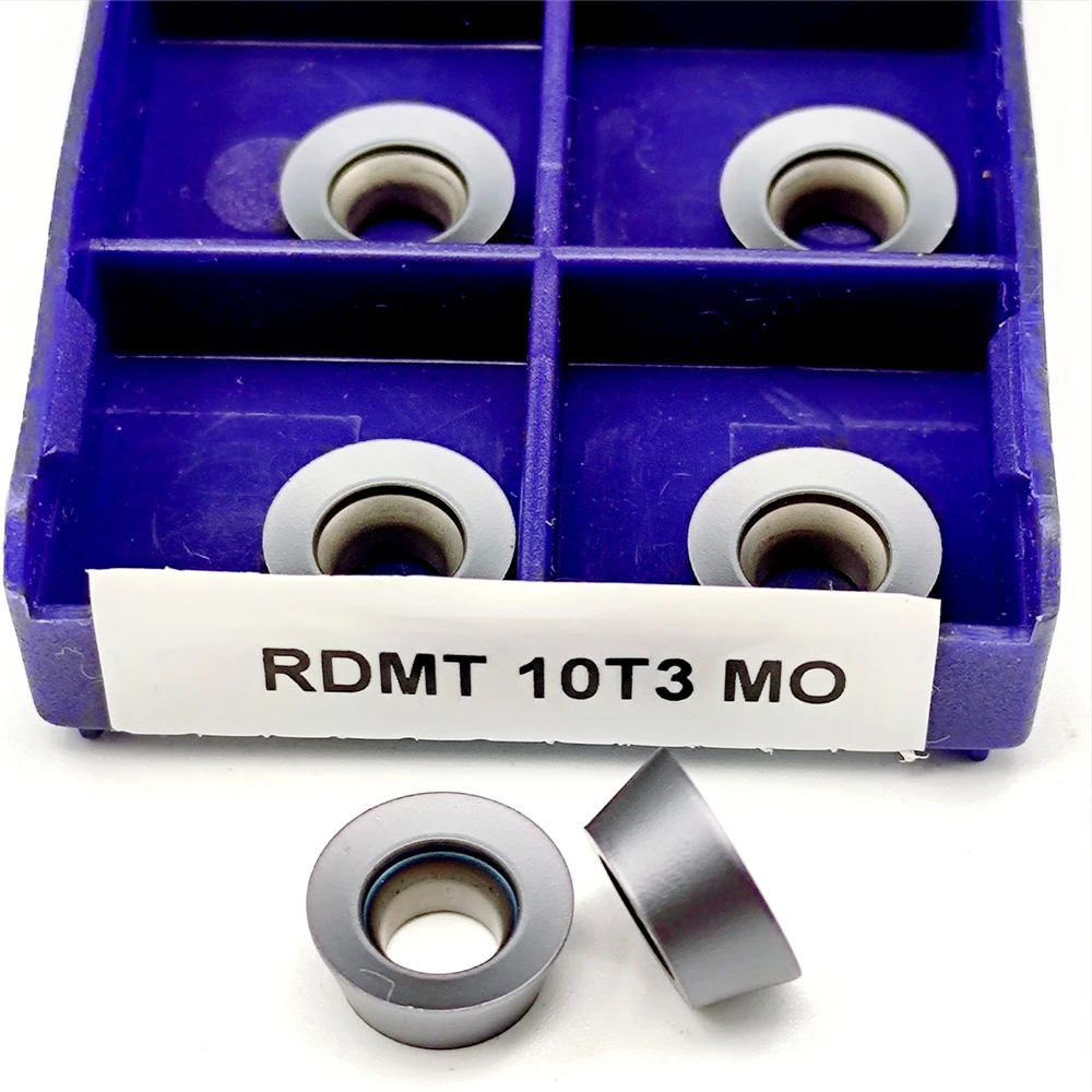 

Carbide Insert RDMT10T3 CNC Lathe Tool RDMT1204 Indexable Milling Cutter MO LINN for Hardened Steel Stainless RDMT 10T3 1204