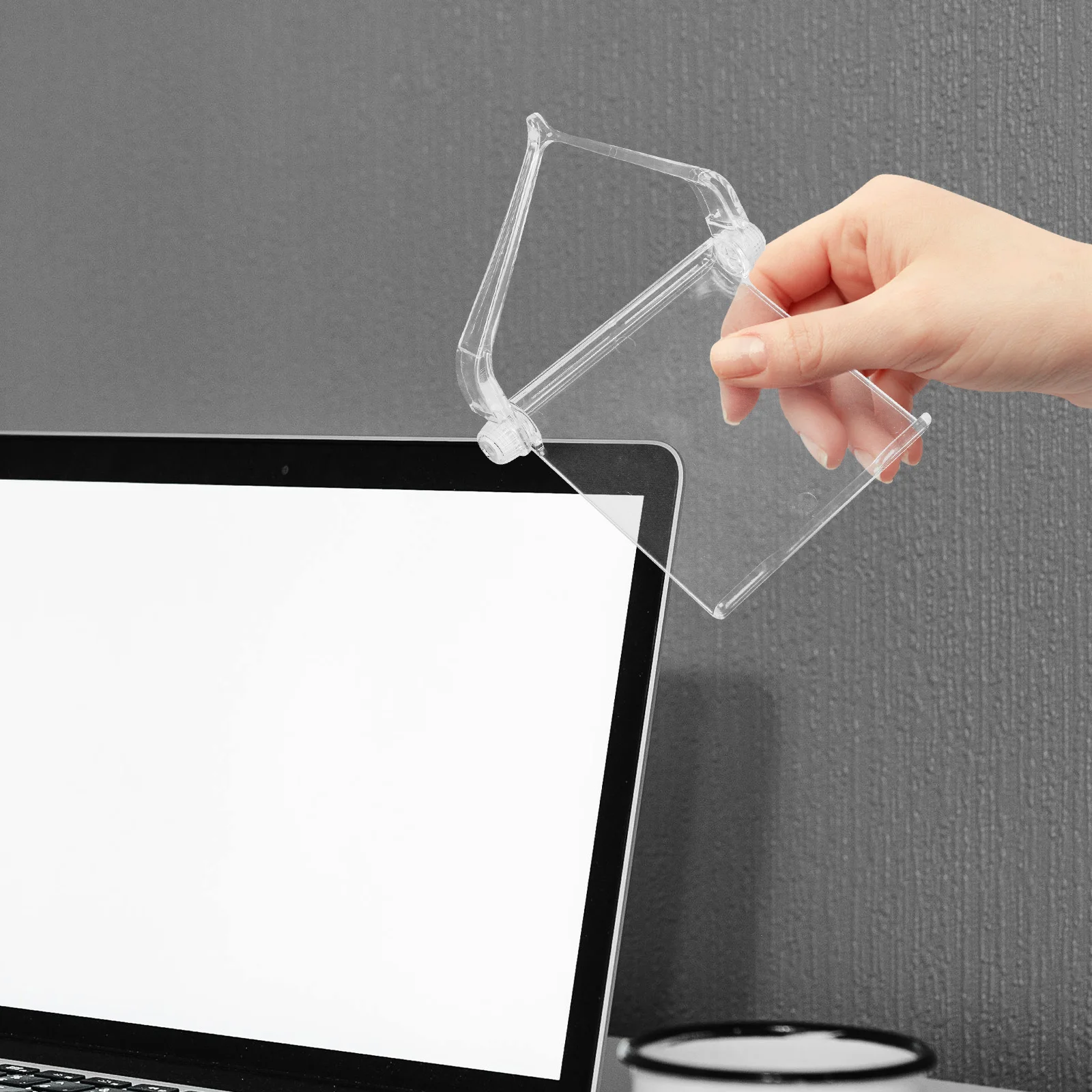 

Router Storage Rack Space Saving No Tools Required Sturdy Ps Material Modern Set- For Monitor Top Holder Cable