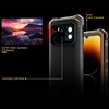 Hotwav-スマートフォン,頑丈な携帯電話,大容量バッテリー,8GB, 128GB,150lm懐中電灯,6.6インチHD,64MP,android 14 6