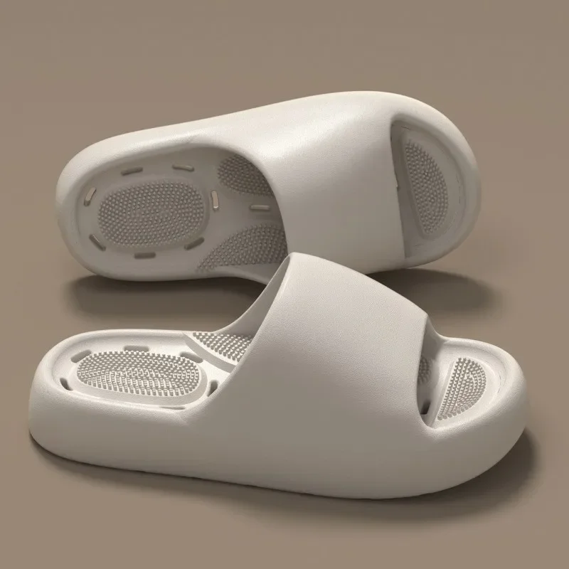 Pantuflas de baño para mujer, sandalias de ducha de secado rápido para hombre, chanclas transpirables para parejas, sandalias de playa de verano, sandalias de natación