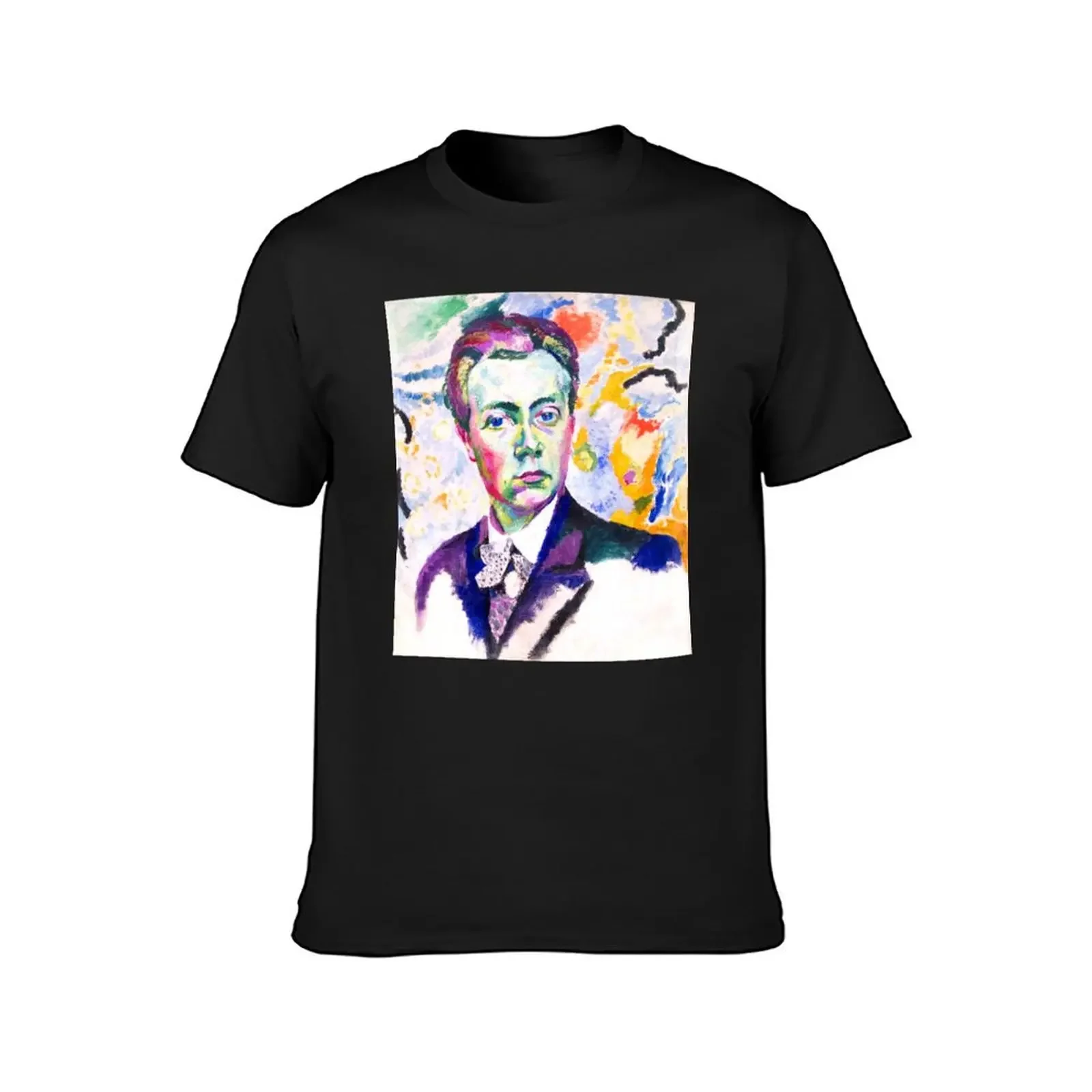 Robert Delaunay - Self-Portrait T-Shirt summer tops customs design your own aesthetic clothes boys animal print men clothing