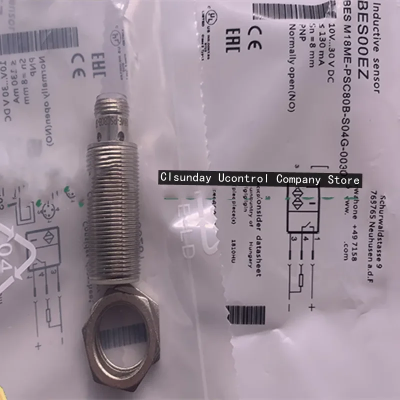 3pcs New proximity switch BES M18ME-PSC80B-S04G-003