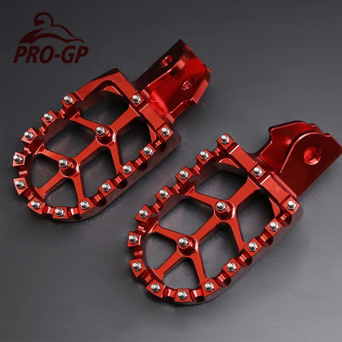 

Motorcycle Dirt Pit Pivot Bike Sharp Teeth Foot Pegs For Honda CRF150F 2003-2020 Footpegs CNC Aluminum Footrests Pedals