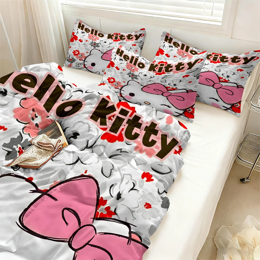 

Минималистичный пододеяльник Sanrio Hello Kitty — это удобный и легкий пододеяльник, подходящий для всех типов кожи.