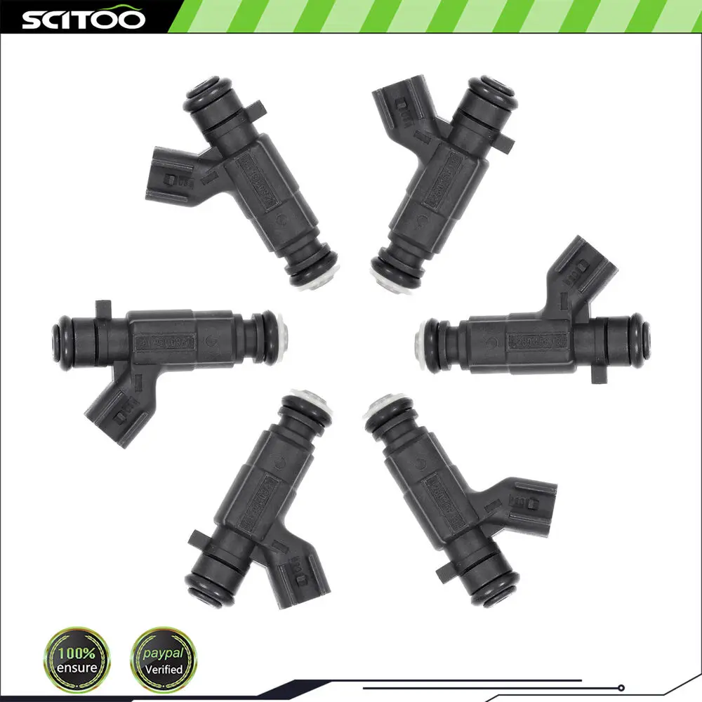 

6 Fuel Injectors For 2005-2006 Cadillac STS Buick LaCrosse 3.6L 832-12116