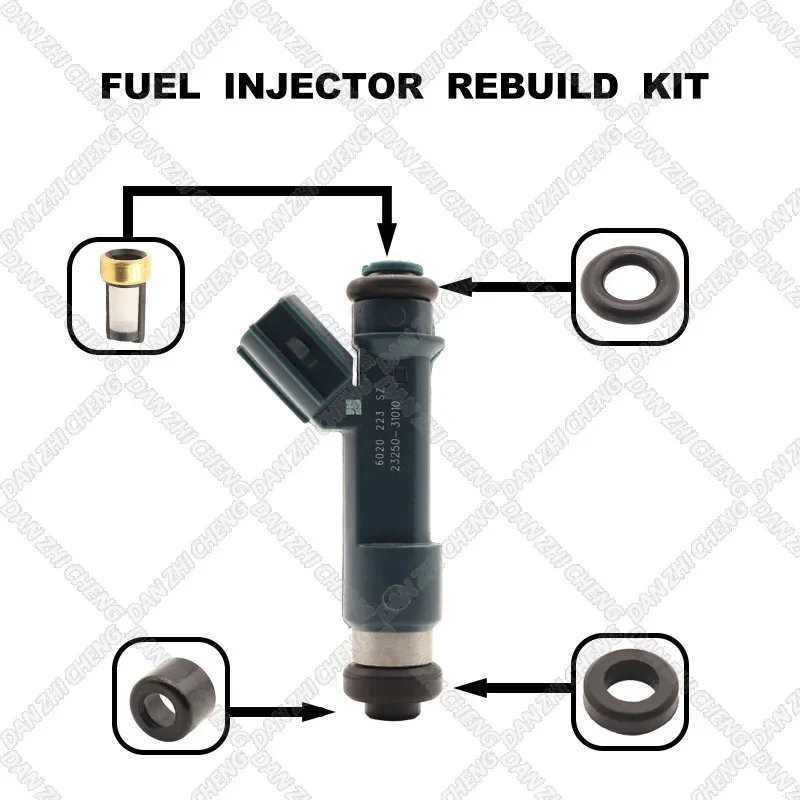 

Fuel Injectors Seals O-Ring Repair Filters for Toyota 4Runner Tacoma Tundra 4.0L 23250-0P030 23250-31010 23209-31010