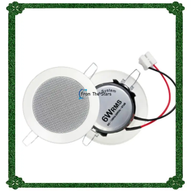 Constant Impedance 3-Inch Mini Speaker 3-Inch Ceiling Speaker Small Ceiling Speaker