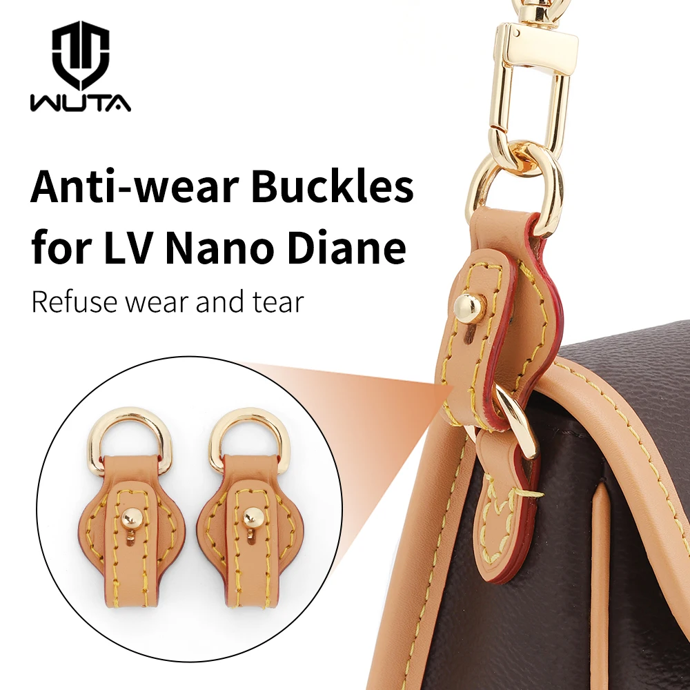 

WUTA Anti-Wear Buckle Transformation Accessories Protection Buckle Anti-abrasion for LV Nano Diane bag Accessories