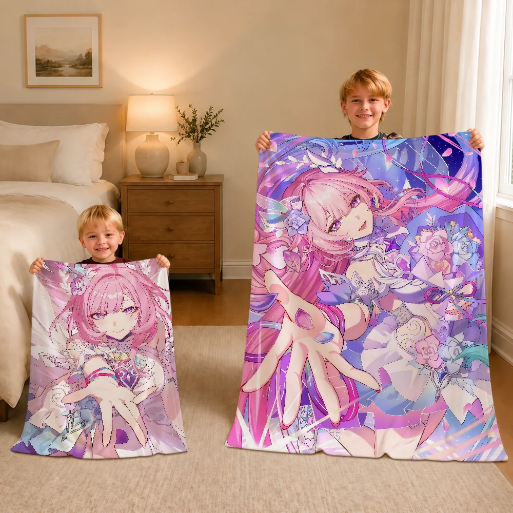 Cyrene Honkai Star Rail Anime Game Warm Soft Plush Blanket For Sofa Living Room Nap Home Bedroom Travel Gift Flannel Pet Hogar