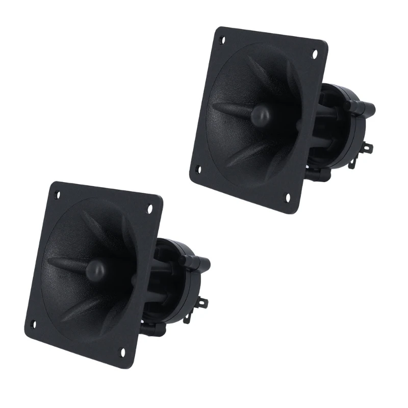 XD99 2Pcs Tweeters 150W Ceramic Buzzer Treble Square Music Speaker 85MM Piezoelectric Tweeters Loudspeaker