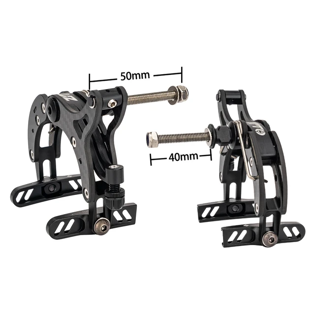 ZTTO Carbon Folding Bike Rim Brake Front and Rear Brake Dual Pivot Caliper  Ultimate Lightweight Side Pull C Clipper - AliExpress