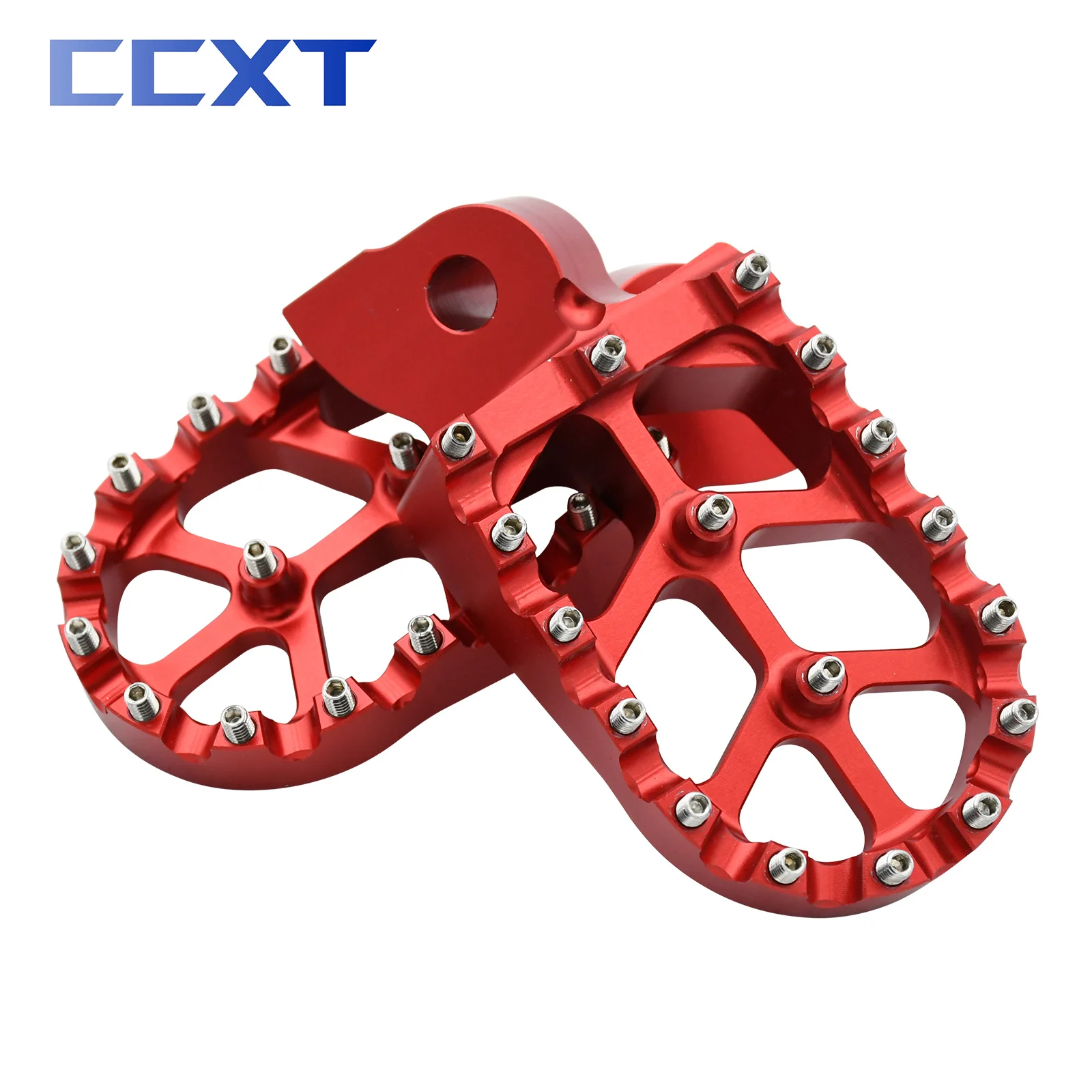 CNC Aluminum Footpegs Pedals Footrest Foot Pegs For Yamaha WR250F WR426F WR450F WR400F WR250R WR250X 1999-2022 YZ450F YZ250F