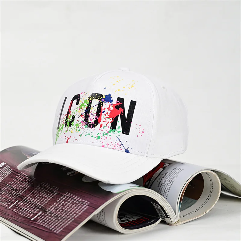 Original Design Brand Baseball Cap For Men Women Fashion Graffiti Adjustable Sports Hat Street Print Letter Men's Hip Hop Caps