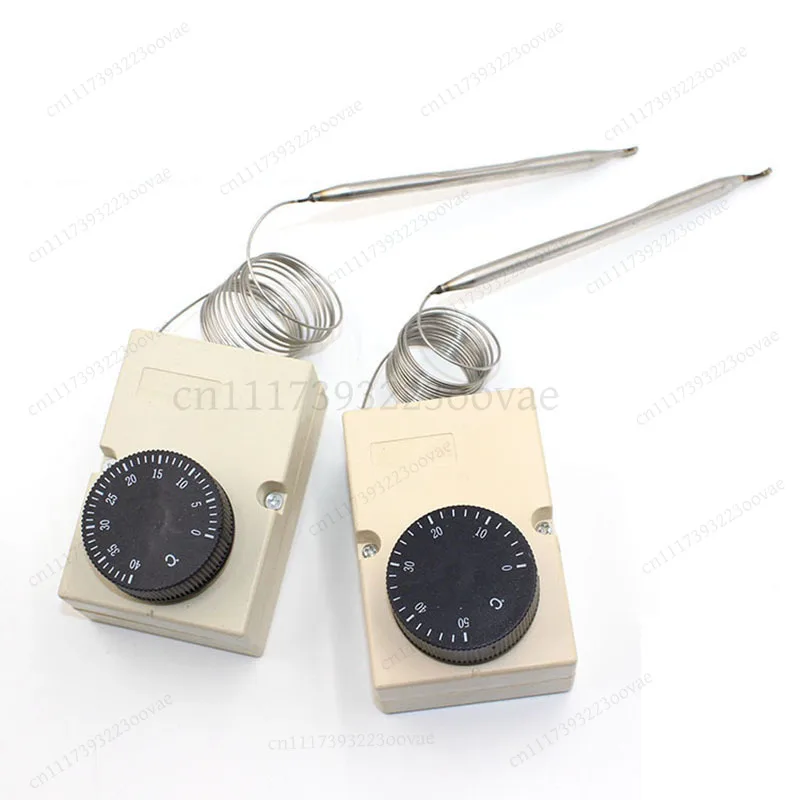Knob Temperature Controller With Housing 250V 16A Temperature Control Switch 0‑40℃ 0‑50℃ 0‑60℃ 50‑300℃