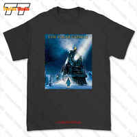 The Polar Express Movie Train Heading Down The Tracks T-shirt Tee YGJ9