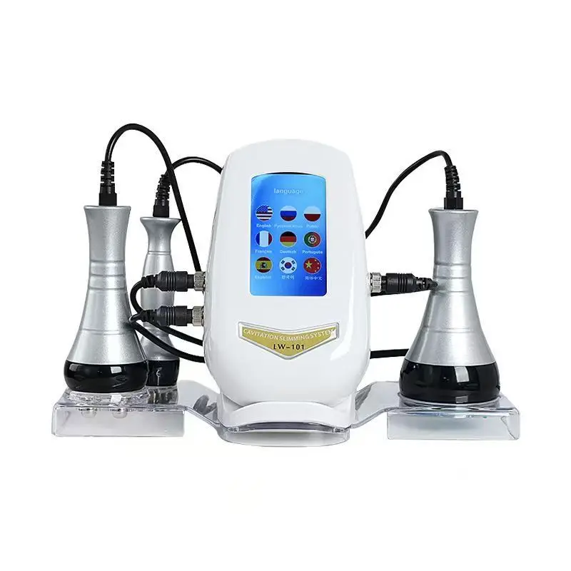 3 in1 40K Ultrasonic Cavitation Machine Body Slimming Massager RF Weight Loss Beauty Skin Tighten Lift Skin Rejuvenation view 5