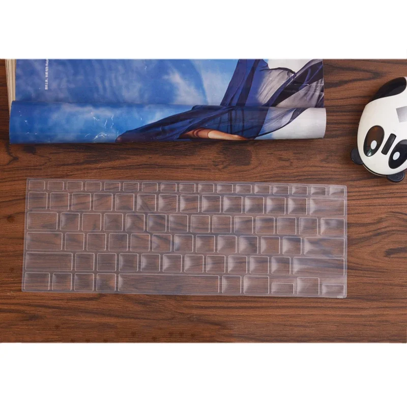 Clear Transparent Silicone Keyboard Cover Film For ASUS ZenBook Pro Duo 15 UX581 UX581LV UX581GV UX582 UX582LR UX582L