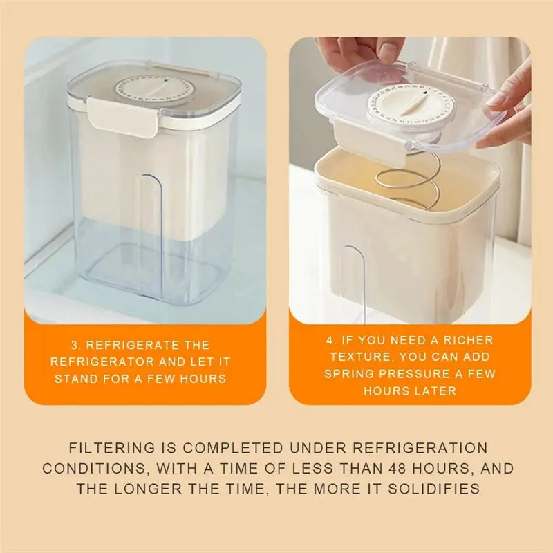 A70Z Fafa】Home Multi-Function Yogurt Maker With Filtration For Cheese And Old Yogurt Separation Tool