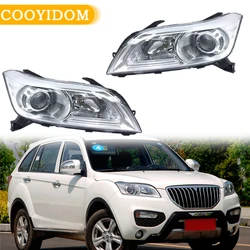 Headlight Assembly For Lifan X60 2011 2012 2013-2015 Daytime Running Lights High Beam Turn Signal low Beam Front Lamp Accesorios