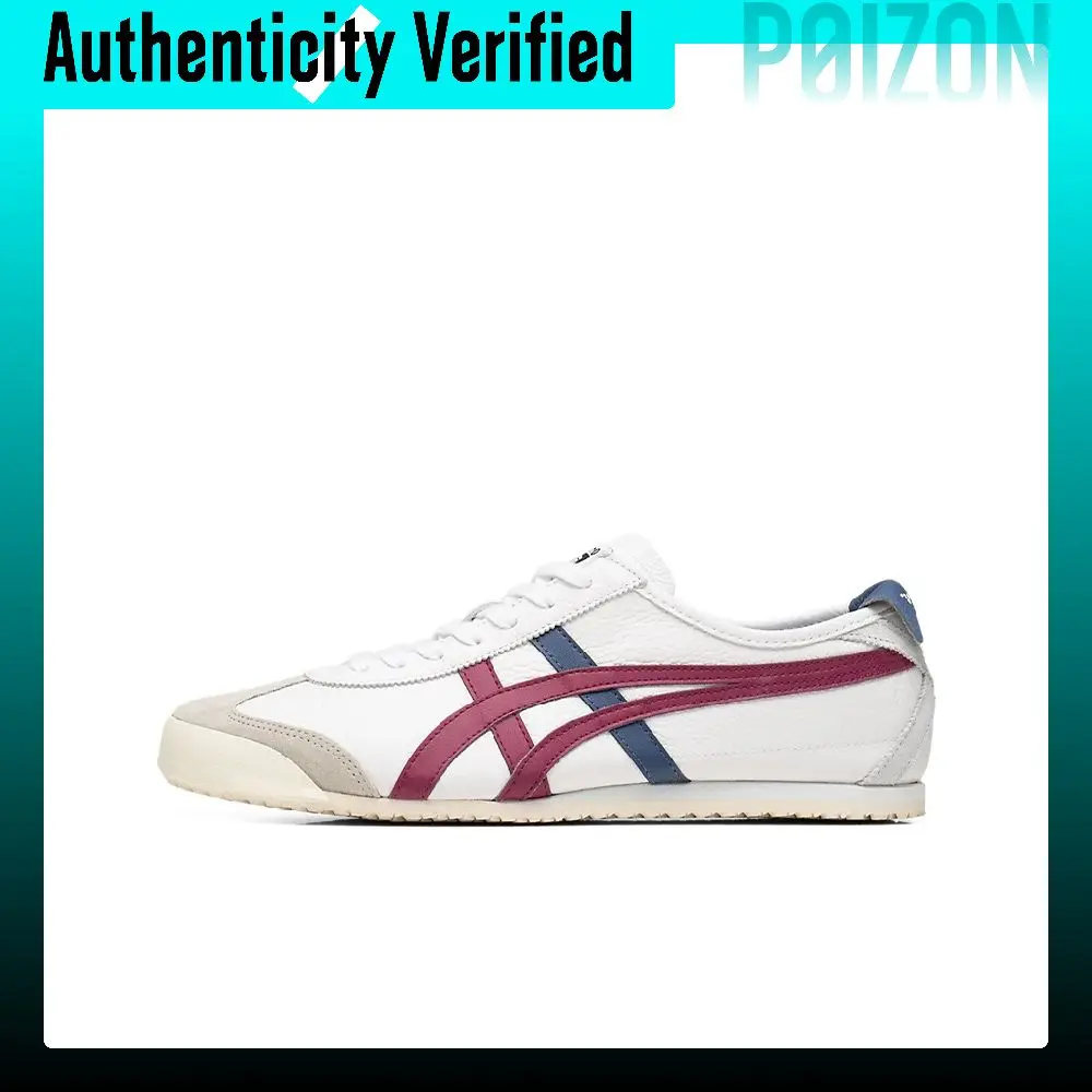 Onitsuka Tiger Mexico 66 Casual Shoes Unisex Low-top White/Red/Blue 1183A201-114