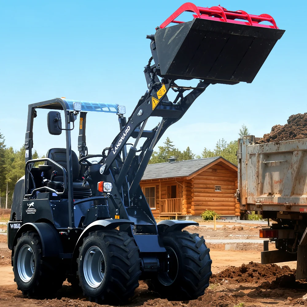 الأكثر مبيعًا جرافة زراعية عالية القوة CE/EPA مزرعة بستان مركبة مواصلات منزلية صغيرة محمل ديزل مخصص #1