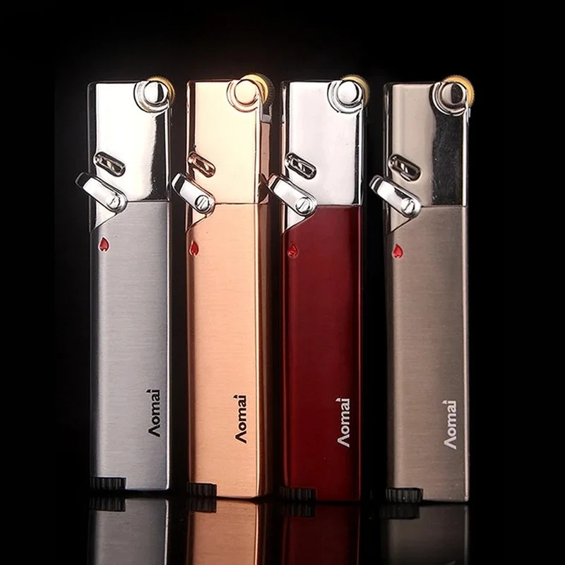Hot Sale Metal Mini Butane Jet Torch Turbo Windproof Inflatable Lighter Cigarette Accessories Men and Women Lighter Gifts