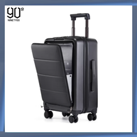 NINETYGO Suitcase Luggage Women Travel Trolley Case 20 Inch Cabin