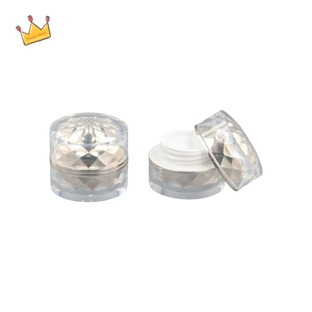 

Travel Lip Balm Cosmetic Container Refillable Bottles Sample Pots Eye Cream Bottles Face Cream Cans Lotion Vials Cosmetic Jars