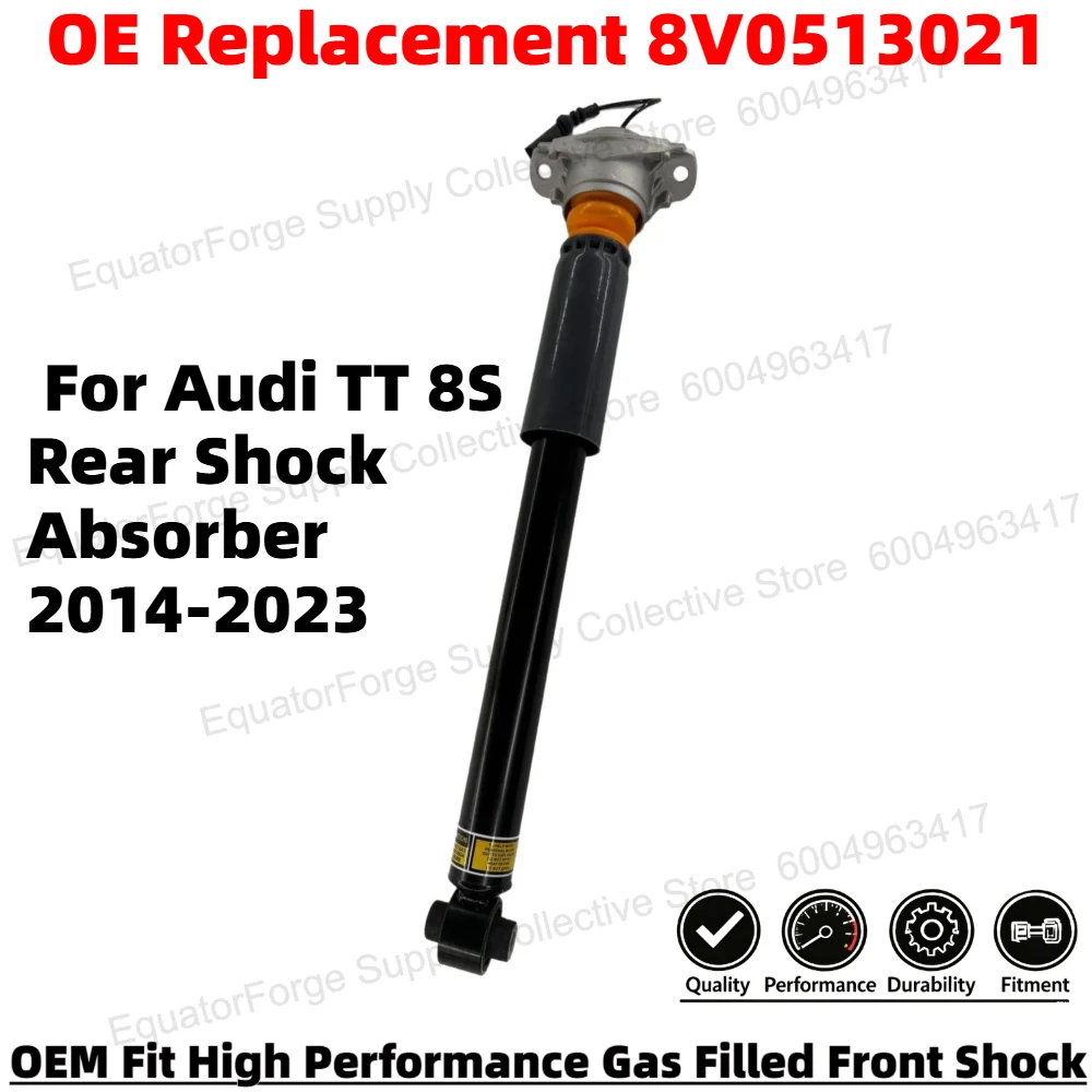 

Comfortable Direct Fit High Stability Premium Durable Rear Shock Absorber for Audi TT 8S OE Number 8V0513021