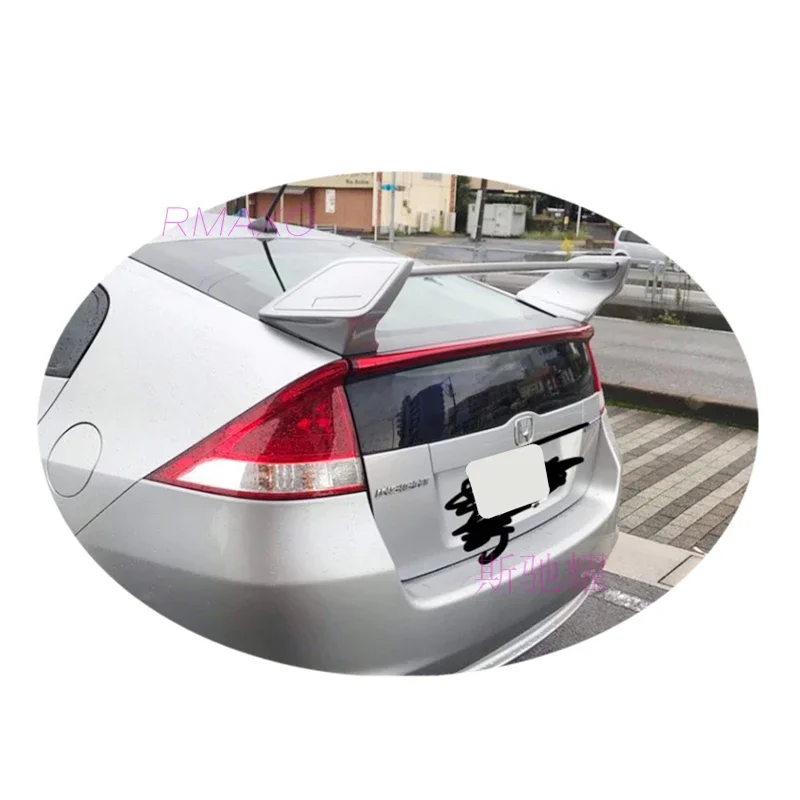 For HONDA Insight Spoiler 2009-2013 HONDA Insight FD2 Spoiler ABS plastic Material Car Rear Wing Color Rear Spoiler