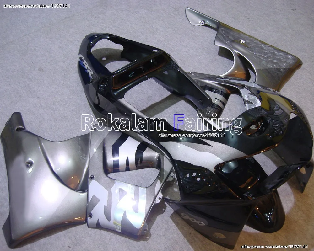 

Для Honda CBR900RR 919 1998 1999 CBR900 RR CBR 900RR 98 99 CBR919 CBR900RR919 Черно-серый комплект обтекателей мотоцикла