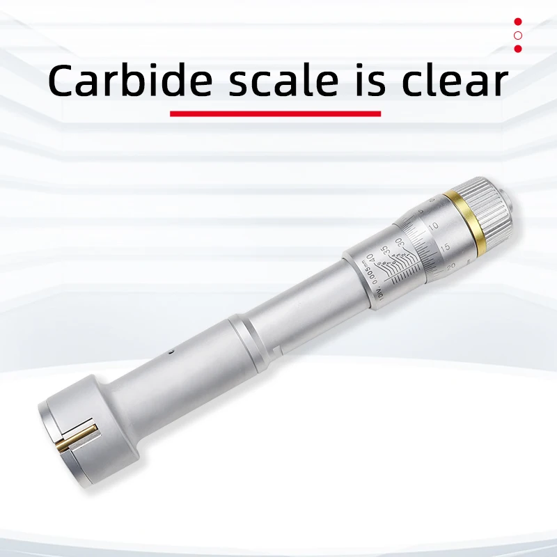 Japan Mitutoyo Three Claw Inside Micrometer Digital Display Three Point Self-Centering Aperture Micrometer