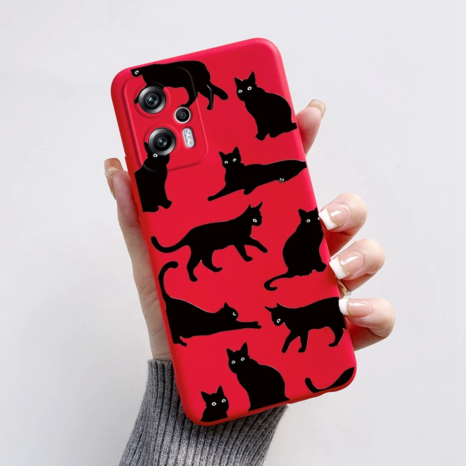 Fashion Phone Cases For Xiaomi Poco X4 GT phone Bag Coques  For Xiaomi Poco X4 Pro 5G Cute Cartoon Protective Shells Phone Cases