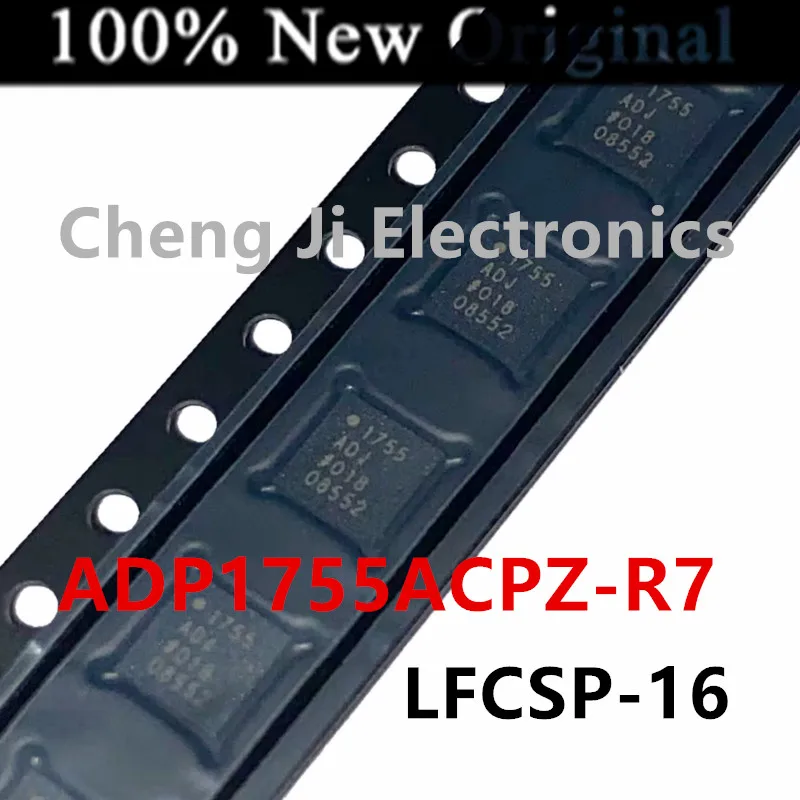 10PCS/Lot   ADP1755ACPZ-R7  1755ADJ 、ADP1741ACPZ-R7   1741ADJ   New Low DropoutLinear Regulator Chip  ADP1755 、ADP1741