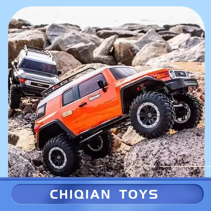 

Professional RC Remote Control Climbing Vehicle 1/10YK4103 FJ Cool Road Ze with Differential Lock High Low Range Door Bridge