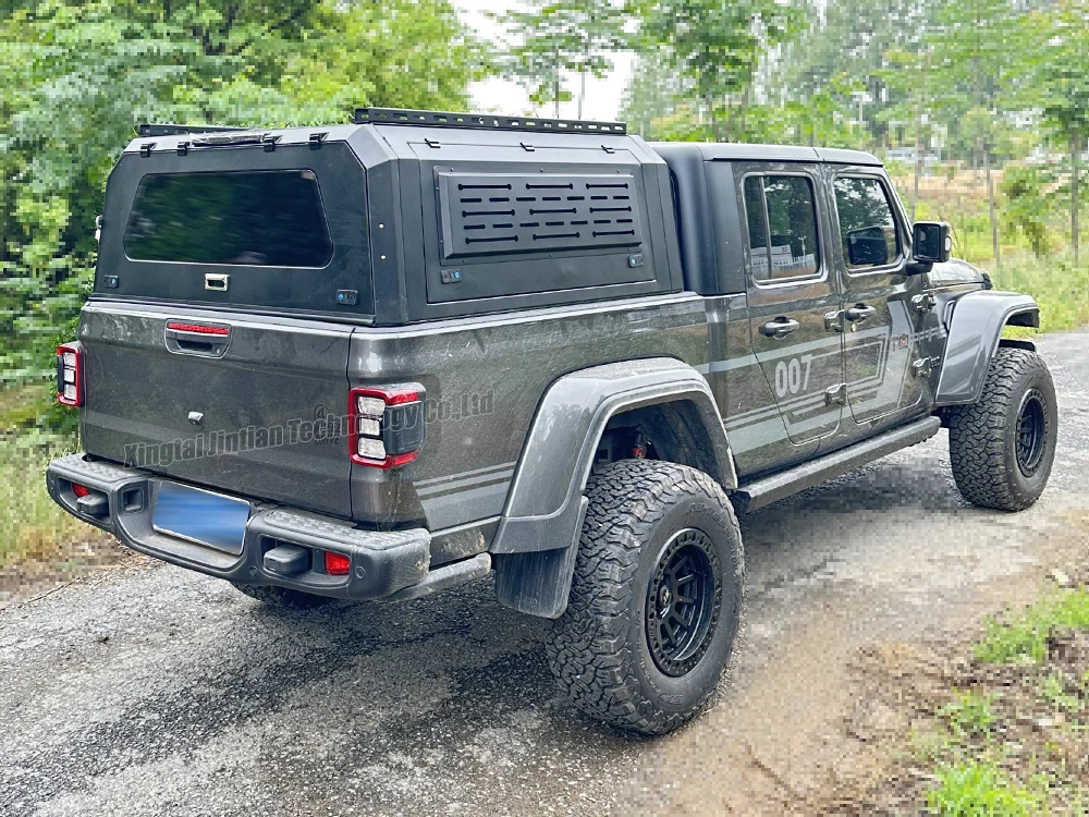 Pickup Truck Canopy With Hard Top Truck Tonneau Cover Topper Use For Je ep Gladiator